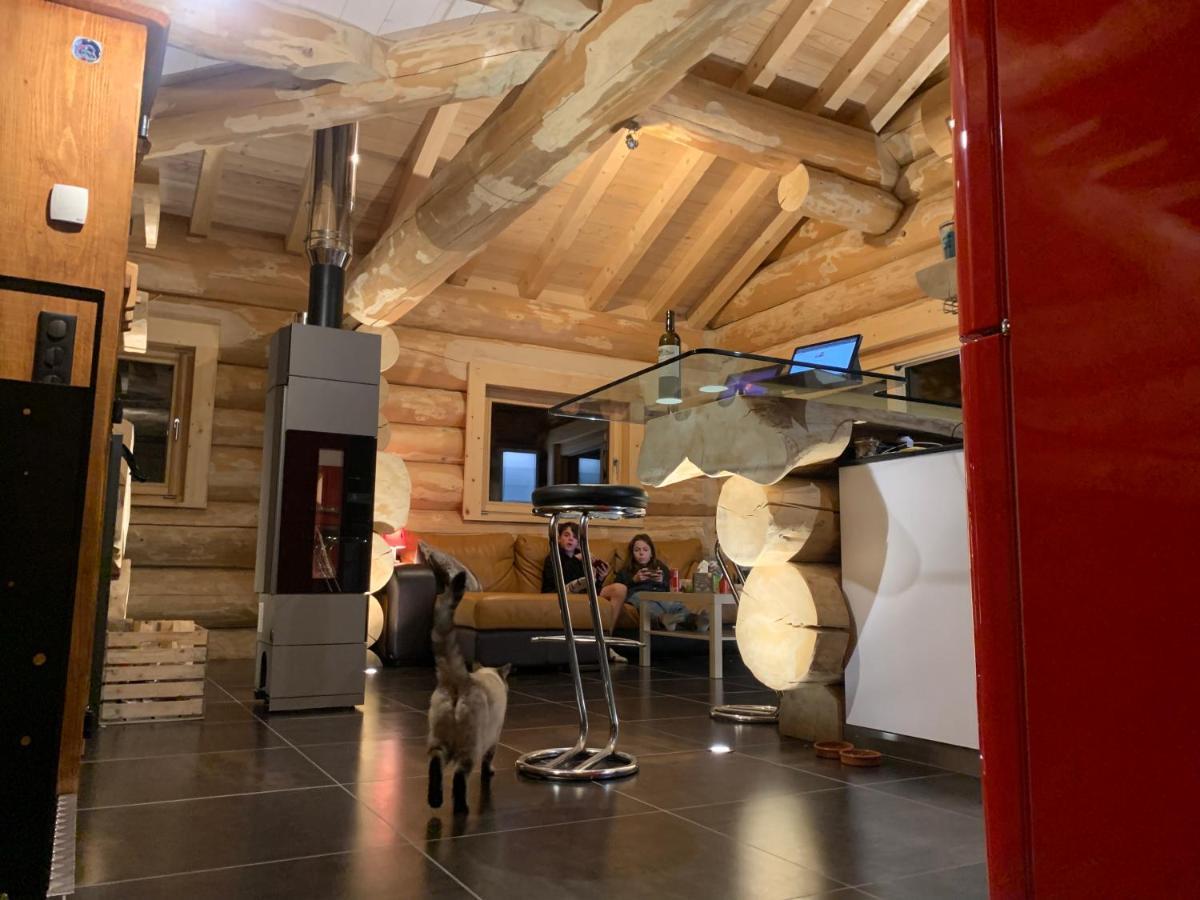 Chalet Anzac Chalet 5 Etoiles En Rondins Tout Neuf Unique Dans Les Aravis Les Villards-sur-Thones Экстерьер фото