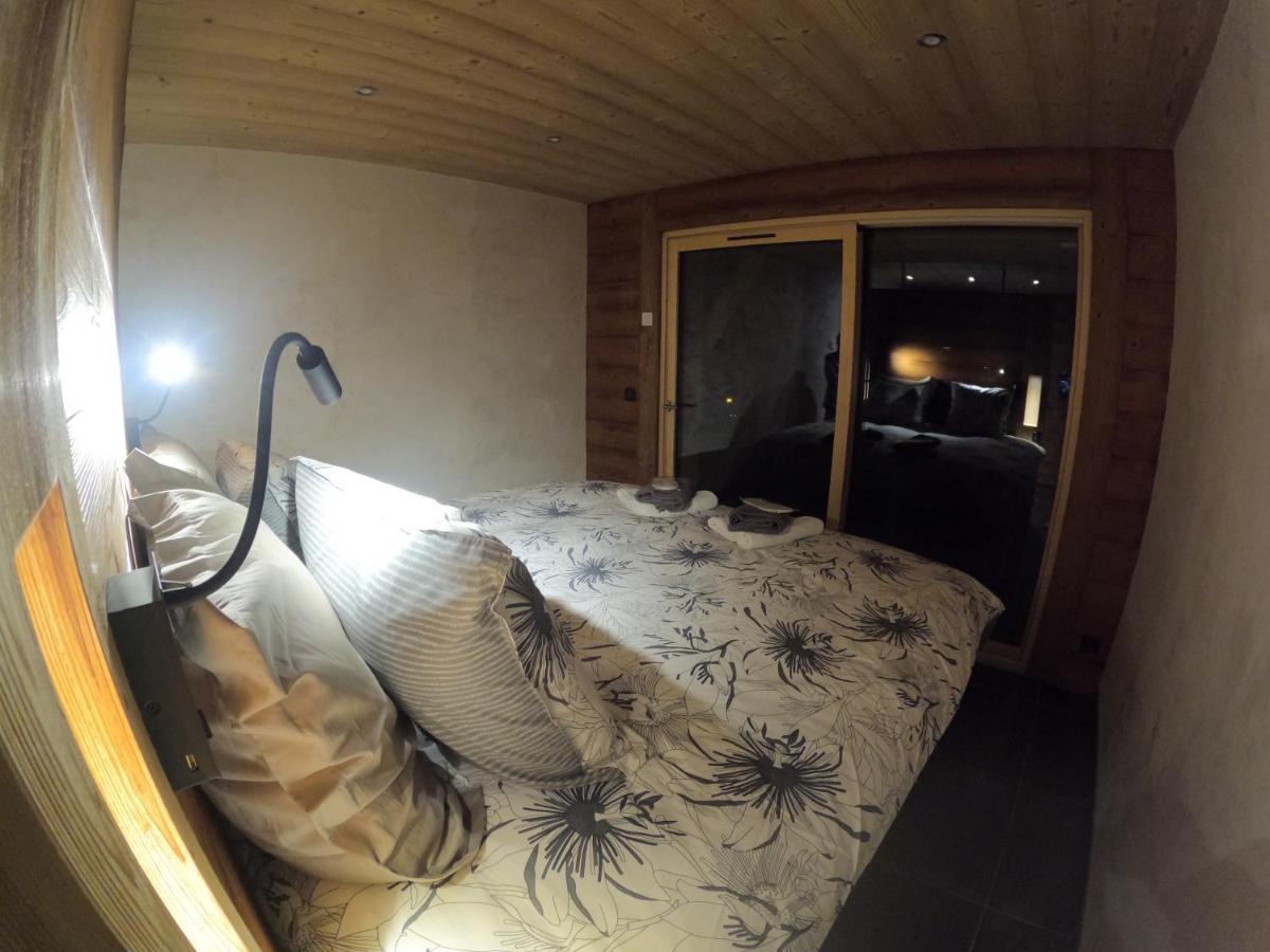 Chalet Anzac Chalet 5 Etoiles En Rondins Tout Neuf Unique Dans Les Aravis Les Villards-sur-Thones Экстерьер фото