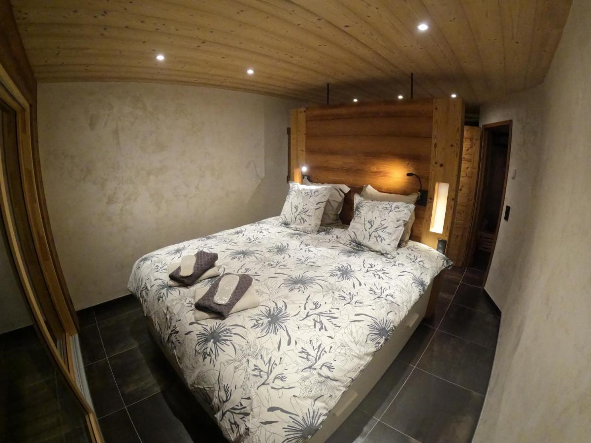 Chalet Anzac Chalet 5 Etoiles En Rondins Tout Neuf Unique Dans Les Aravis Les Villards-sur-Thones Экстерьер фото