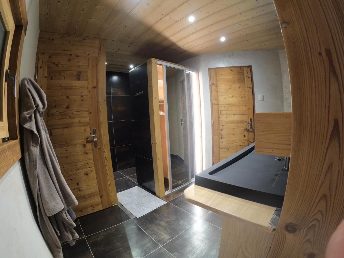 Chalet Anzac Chalet 5 Etoiles En Rondins Tout Neuf Unique Dans Les Aravis Les Villards-sur-Thones Экстерьер фото